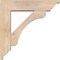 Ekena Millwork Legacy Traditional Smooth Bracket w/ Offset Brace, Douglas Fir, 5 1/2"W x 20"D x 20"H BKT0604X20X20LEC01SDF - alternate 4